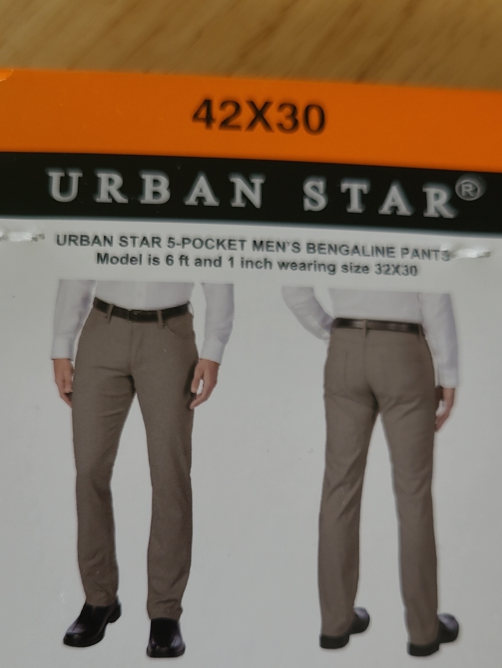 Urban Star Mens Pants ~ 42x30